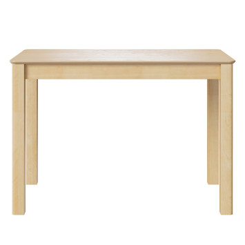 Комплект Стол МАКЛУ-04 МАССИВ 1100*700, Комплект ножек для стола Айсберг Береза лак