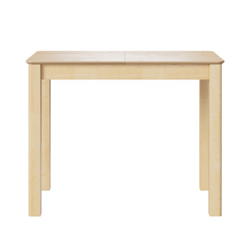 Комплект Стол МАКЛУ-мини 960(+340)*600 Массив Комплект ножек для стола Айсберг Береза лак