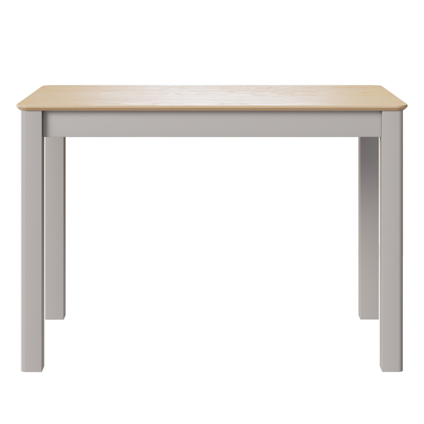 Комплект Стол МАКЛУ-04 МАССИВ 1100*700, Комплект ножек для стола Айсберг Серый