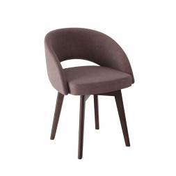 Комплект Стул МИРЕЛЛА сиденье, КАРКАС КОМПАКТ МАССИВ Венге