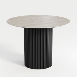 Комплект Стол ВИЛАР EGGER D-1050 10 мм ОПОРА ВИЛАР Черный Матовый м