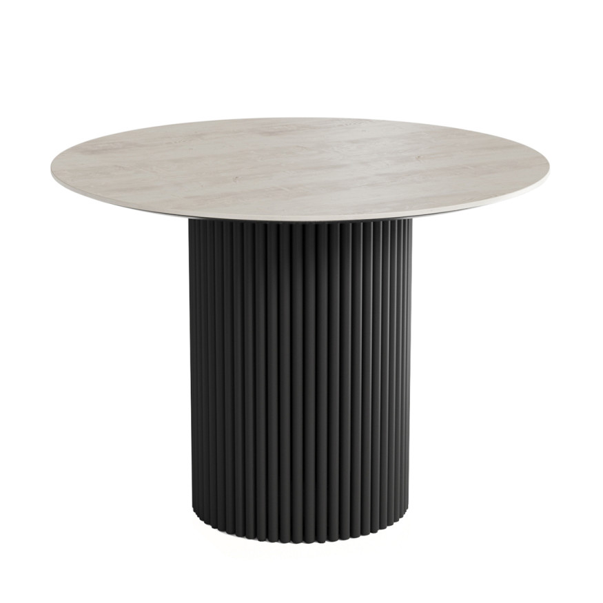 Комплект Стол ВИЛАР EGGER D-1050 10 мм ОПОРА ВИЛАР Черный Матовый м