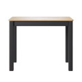 Комплект Стол МАКЛУ-05 МАССИВ 960*600, Комплект ножек для стола Айсберг Черный