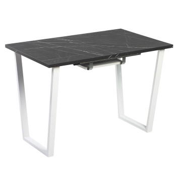 Комплект Стол АТЛАНТ 09 EGGER 1620(+600)*950 ОПОРА (А7,8,9,10) Белый м