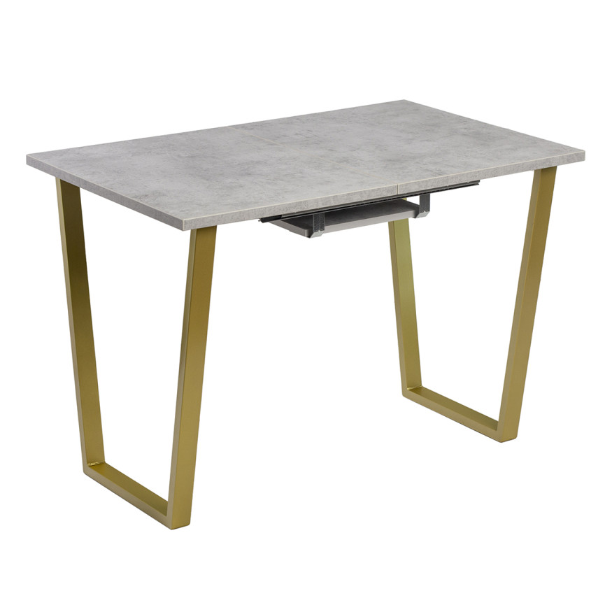 Комплект Стол АТЛАНТ 09 EGGER 1620(+600)*950 ОПОРА (А7,8,9,10) Золото