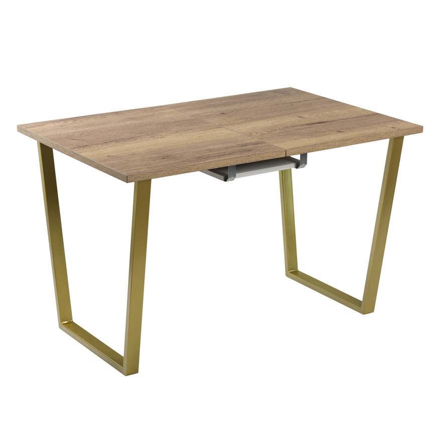 Комплект Стол АТЛАНТ 09 EGGER 1620(+600)*950 ОПОРА (А7,8,9,10) Золото