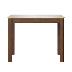 Комплект Стол МАКЛУ-05 МАССИВ 960*600, Комплект ножек для стола Айсберг Орех
