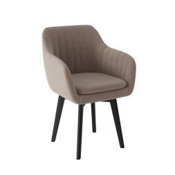 Комплект Стул ТРЕВИС XL, КАРКАС КОМПАКТ МАССИВ Черный