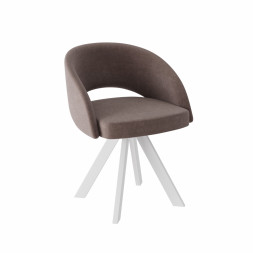 Комплект Стул МИРЕЛЛА сиденье, КАРКАС РОДЕО Белый М