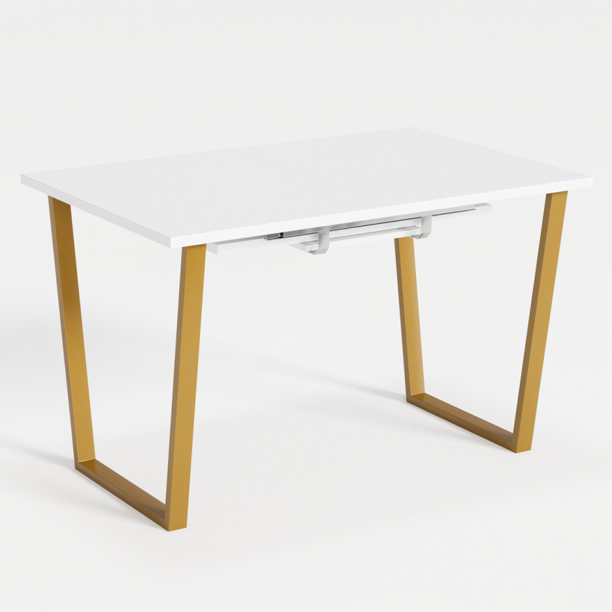 Комплект Стол АТЛАНТ 02 EGGER 1200(+500)*800 ОПОРА (А2,6,11,12) Золото