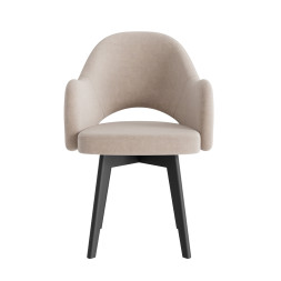 Комплект Стул КЛЕО сиденье NEW, КАРКАС КОМПАКТ МАССИВ Черный