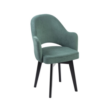 Комплект Стул КЛЕО сиденье NEW, КАРКАС КОМПАКТ МАССИВ Черный