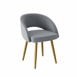 Комплект Стул МИРЕЛЛА сиденье, КАРКАС СТЕЛС Золото