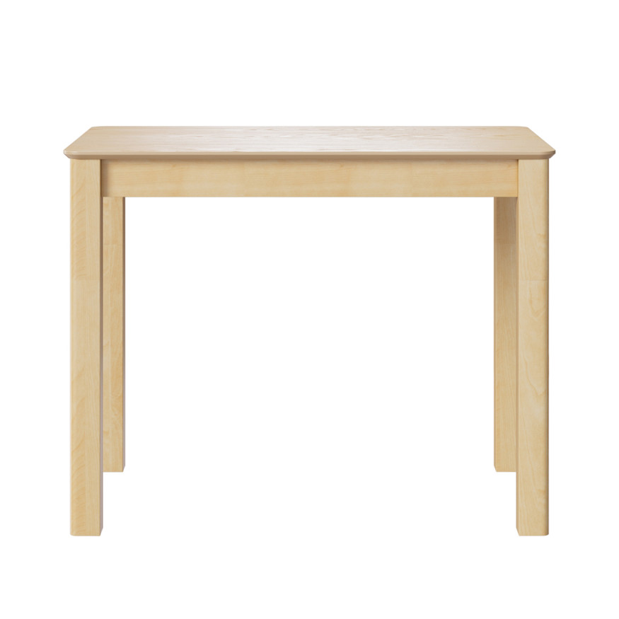 Комплект Стол МАКЛУ-05 МАССИВ 960*600, Комплект ножек для стола Айсберг Береза лак