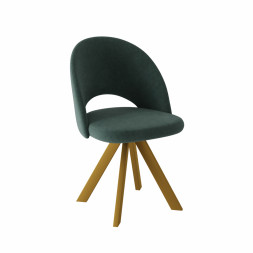 Комплект Стул ШАДЕ, Каркас РОДЕО поворотный металл Золото