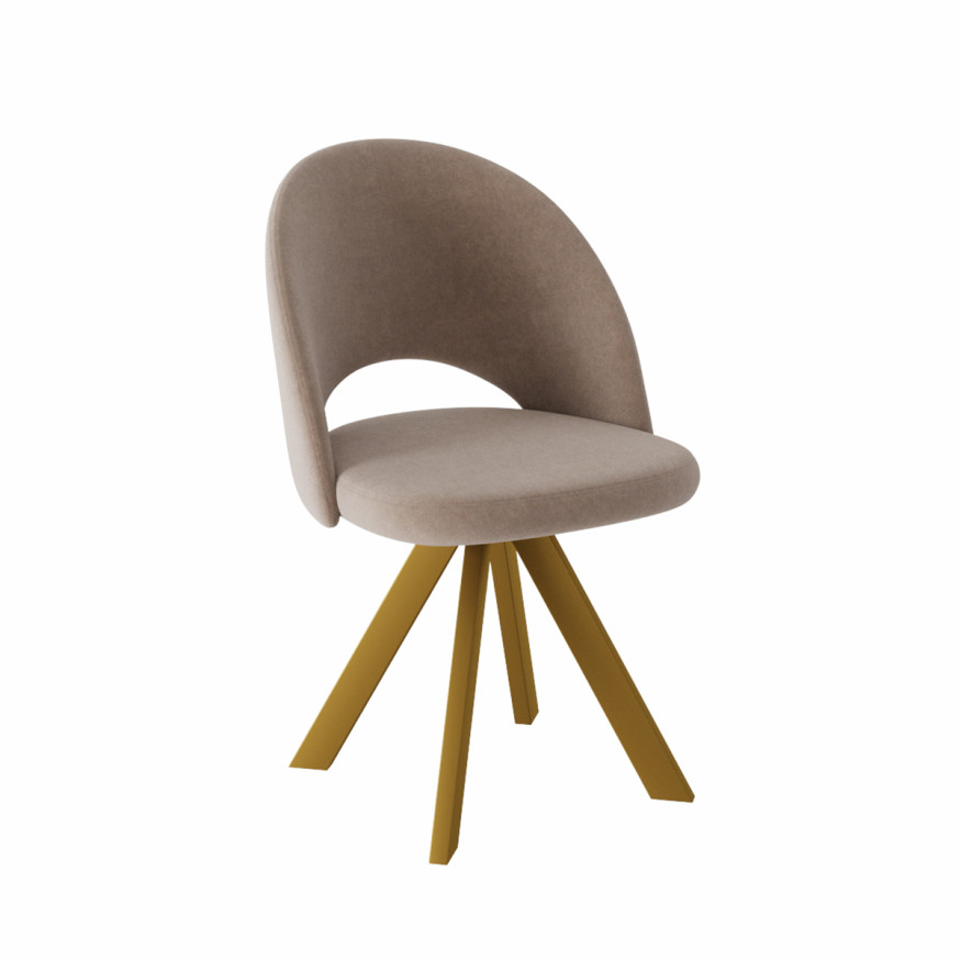 Стул Шаде РОДЕО Золото 