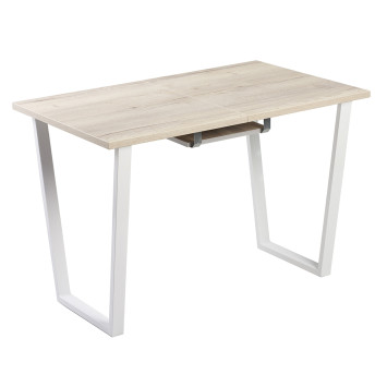 Комплект Стол АТЛАНТ 12 EGGER 1300(+500)*800 ОПОРА (А2,6,11,12) Белый м