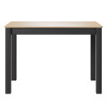 Комплект Стол МАКЛУ-06 МАССИВ 1200*800, Комплект ножек для стола Айсберг Черный