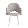 Комплект Стул КЛЕО сиденье NEW, КАРКАС СТЕЛС Белый м
