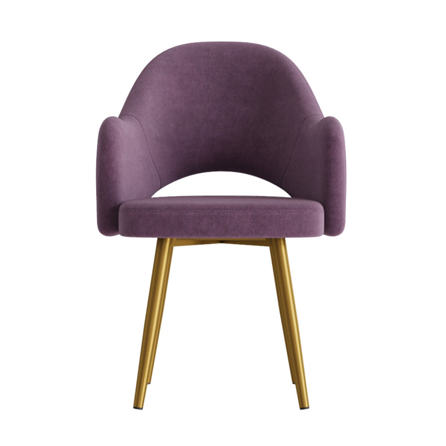 Комплект Стул КЛЕО сиденье NEW, КАРКАС СТЕЛС Золото