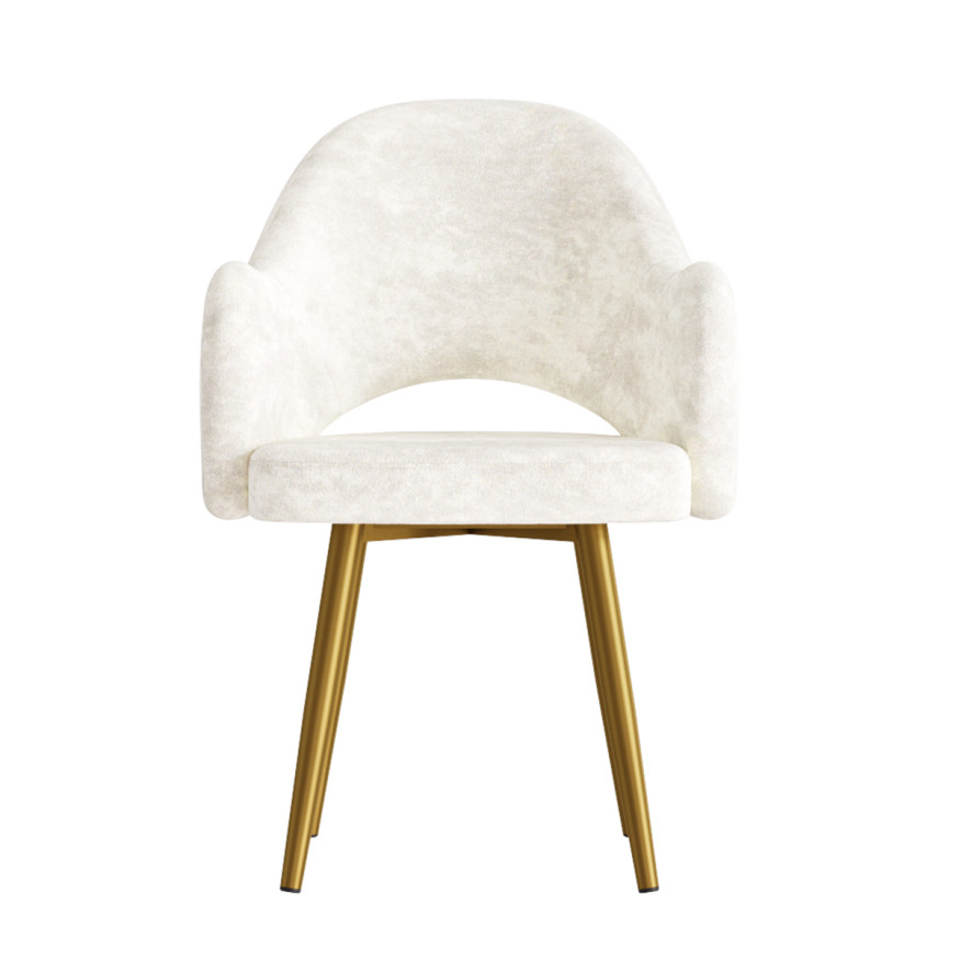 Комплект Стул КЛЕО сиденье NEW, КАРКАС СТЕЛС Золото