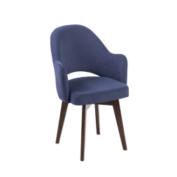 Комплект Стул КЛЕО сиденье NEW, КАРКАС КОМПАКТ МАССИВ Орех