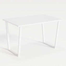 Комплект Стол АТЛАНТ 08 EGGER 1400*900 ОПОРА (А7,8,9,10) Белый м