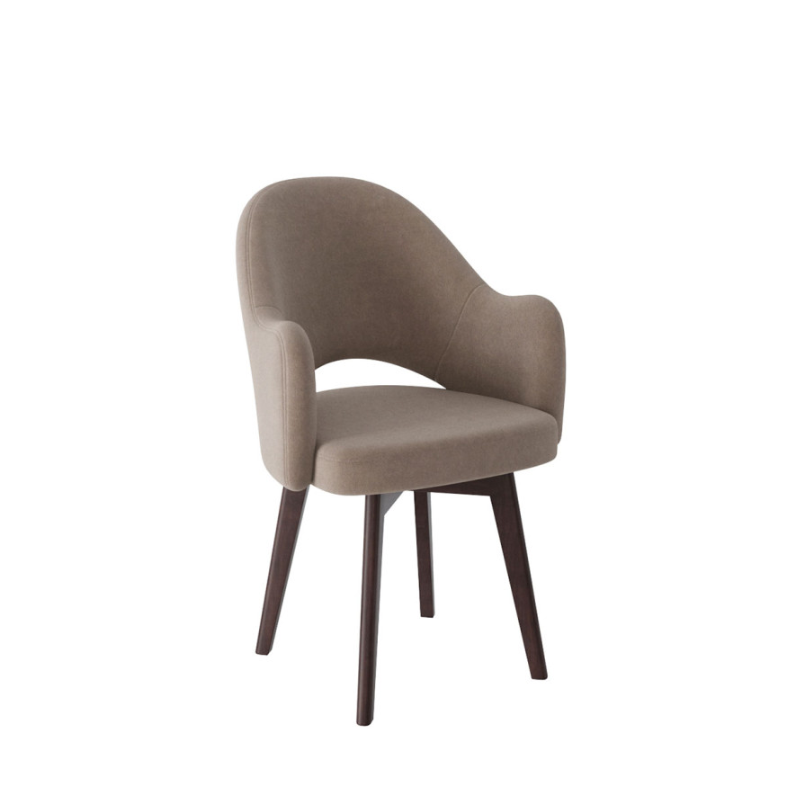 Комплект Стул КЛЕО сиденье NEW, КАРКАС КОМПАКТ МАССИВ Венге