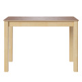 Комплект Стол МАКЛУ-06 МАССИВ 1200*800, Комплект ножек для стола Айсберг Береза лак