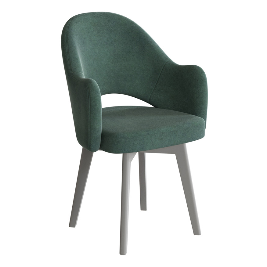 Комплект Стул КЛЕО сиденье NEW, КАРКАС КОМПАКТ МАССИВ Серый