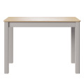 Комплект Стол МАКЛУ-06 МАССИВ 1200*800, Комплект ножек для стола Айсберг Серый