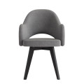 Комплект Стул КЛЕО сиденье NEW, КАРКАС СТАНДАРТ МАССИВ Черный