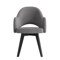 Комплект Стул КЛЕО сиденье NEW, КАРКАС СТАНДАРТ МАССИВ Черный