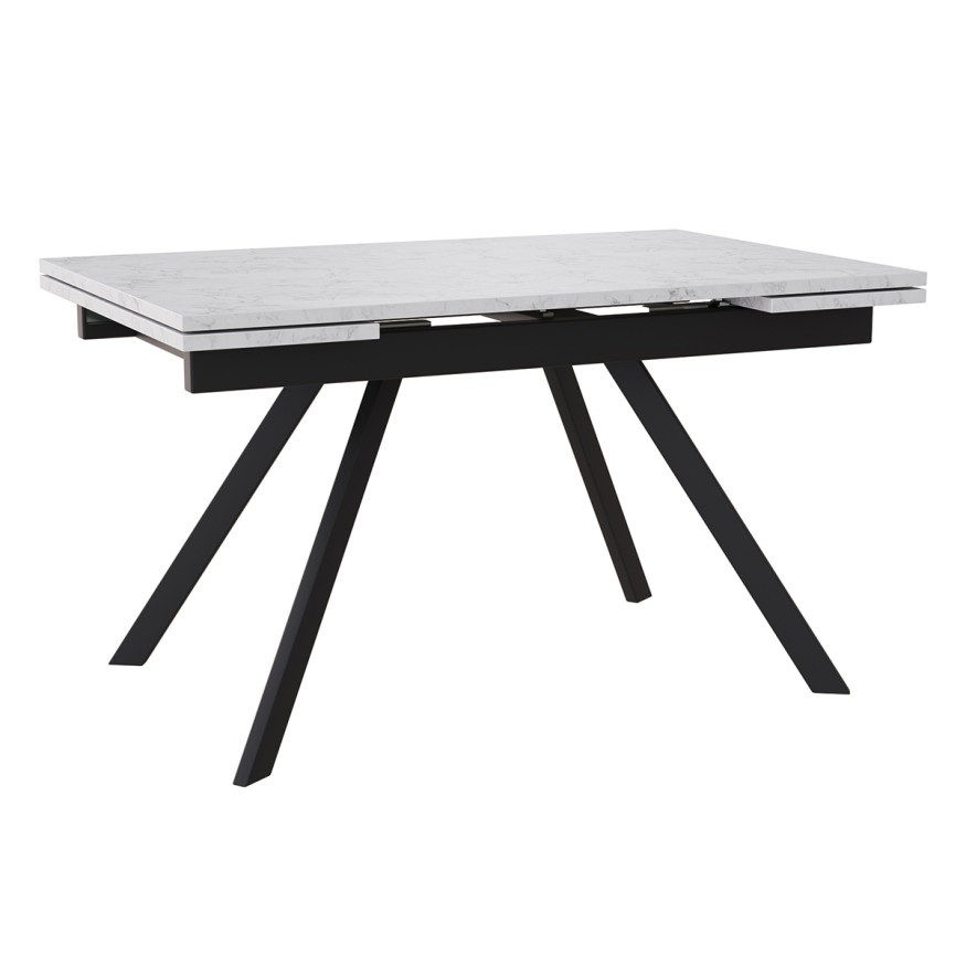 Комплект Стол РЕНДАЛ EGGER 1400(+330+330)*900 Опора РЕНДАЛ Металл Черный матовый м