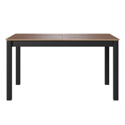 Комплект Стол МАКЛУ-07 МАССИВ 1400(+380)*900, Комплект ножек для стола Айсберг Черный