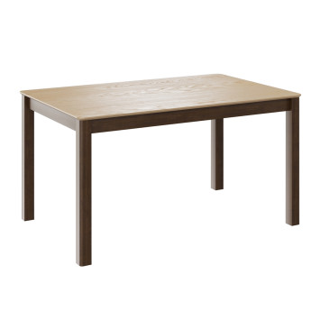 Комплект Стол МАКЛУ-07 МАССИВ 1400(+380)*900, Комплект ножек для стола Айсберг Орех