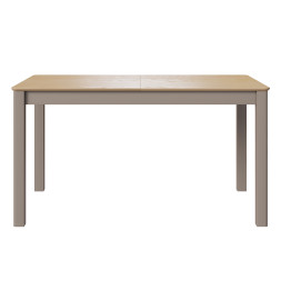 Комплект Стол МАКЛУ-07 МАССИВ 1400(+380)*900, Комплект ножек для стола Айсберг Капучино