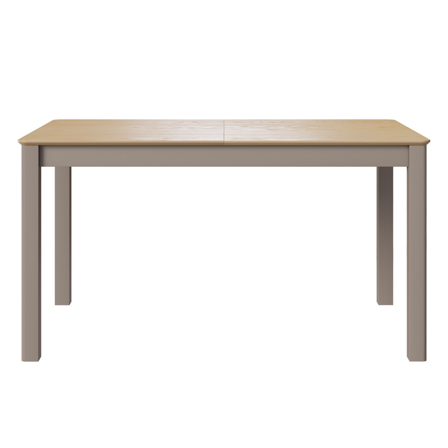 Комплект Стол МАКЛУ-07 МАССИВ 1400(+380)*900, Комплект ножек для стола Айсберг Капучино