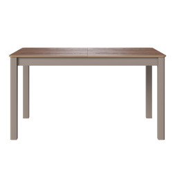 Комплект Стол МАКЛУ-07 МАССИВ 1400(+380)*900, Комплект ножек для стола Айсберг Капучино