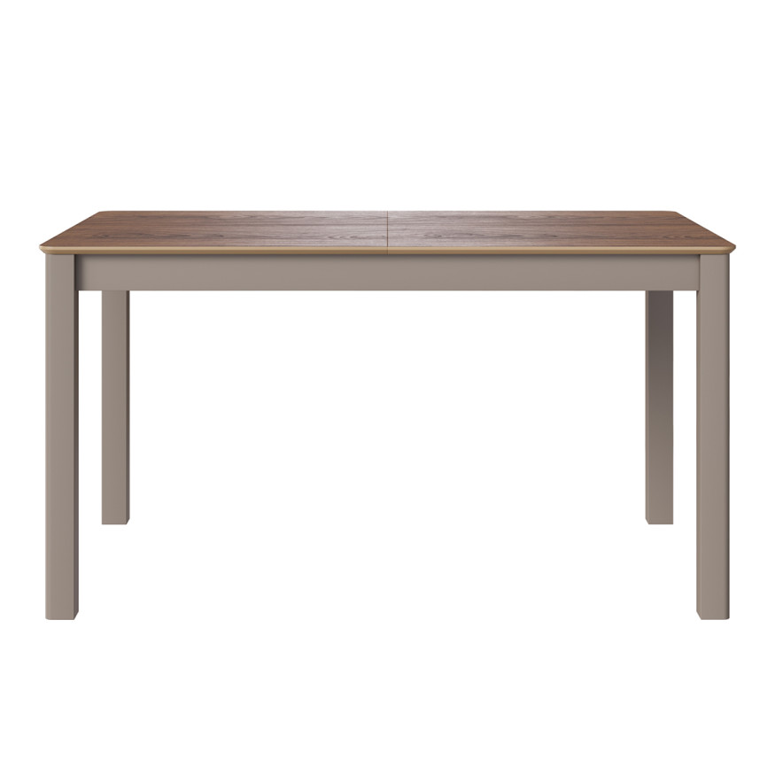 Комплект Стол МАКЛУ-07 МАССИВ 1400(+380)*900, Комплект ножек для стола Айсберг Капучино