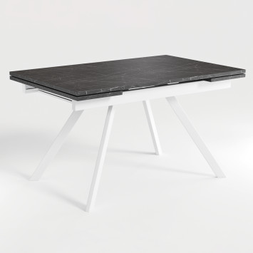 Комплект Стол РЕНДАЛ-МИНИ EGGER 1200(+330+330)*800 Опора РЕНДАЛ Металл Белый м