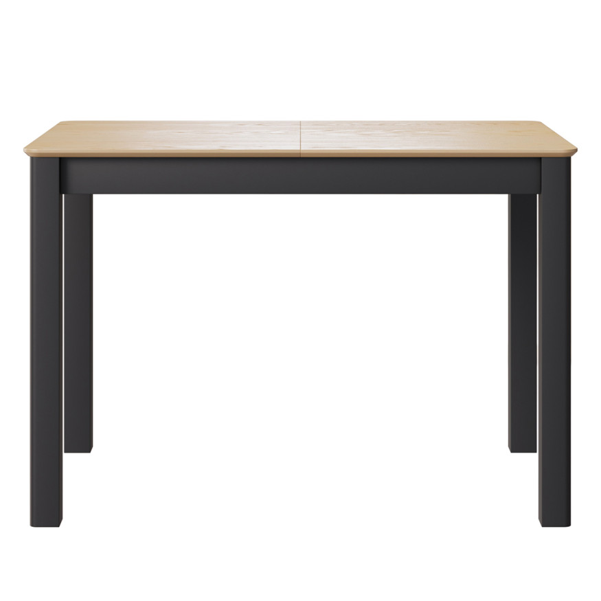 Комплект Стол МАКЛУ-01 1100(+360)*700 Массив Комплект ножек для стола Айсберг Черный