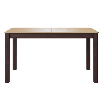 Комплект Стол МАКЛУ-07 МАССИВ 1400(+380)*900, Комплект ножек для стола Айсберг Венге