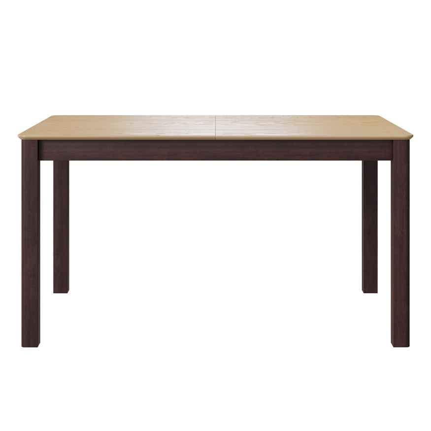 Комплект Стол МАКЛУ-07 МАССИВ 1400(+380)*900, Комплект ножек для стола Айсберг Венге