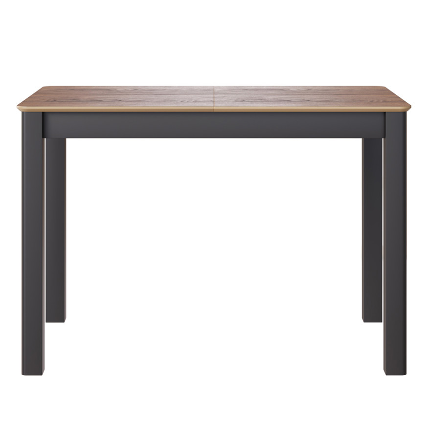 Комплект Стол МАКЛУ-01 1100(+360)*700 Массив Комплект ножек для стола Айсберг Графит