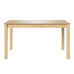 Комплект Стол МАКЛУ-07 МАССИВ 1400(+380)*900, Комплект ножек для стола Айсберг Береза лак