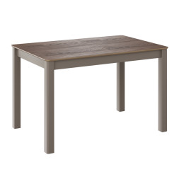 Комплект Стол МАКЛУ-01 1100(+360)*700 Массив Комплект ножек для стола Айсберг Капучино