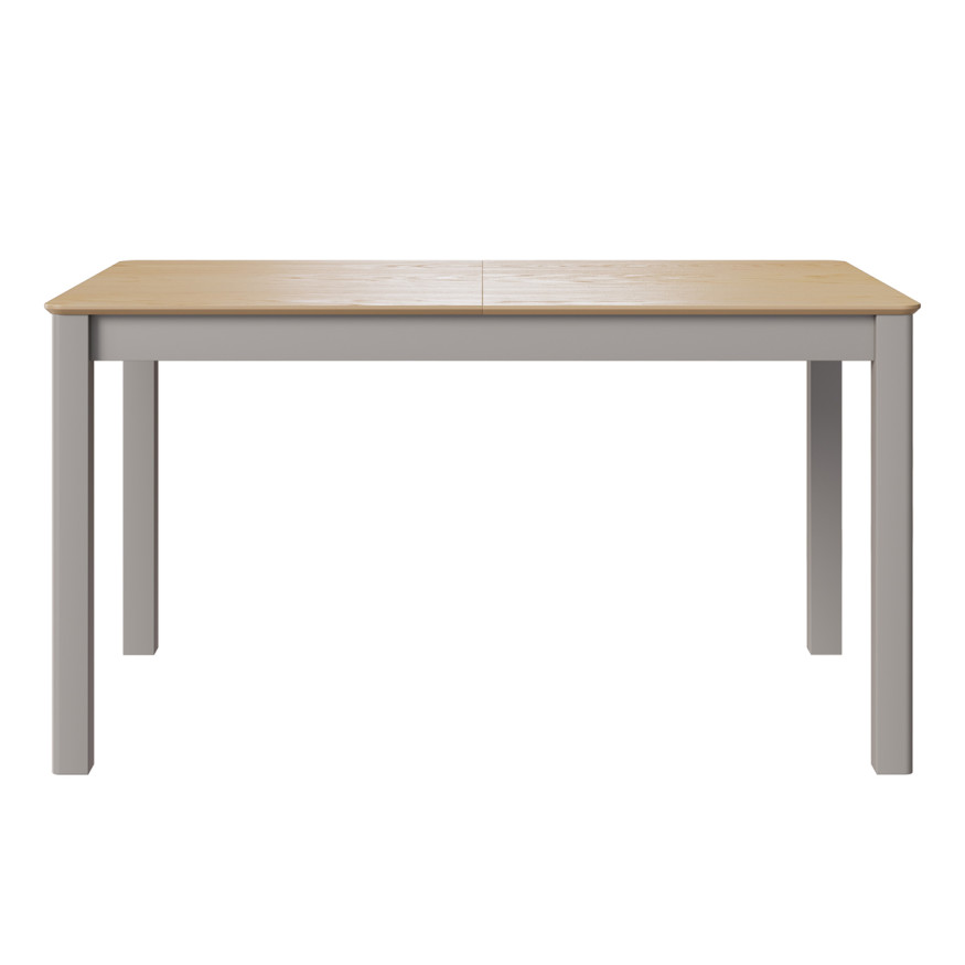 Комплект Стол МАКЛУ-07 МАССИВ 1400(+380)*900, Комплект ножек для стола Айсберг Серый