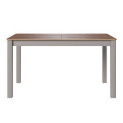 Комплект Стол МАКЛУ-07 МАССИВ 1400(+380)*900, Комплект ножек для стола Айсберг Серый