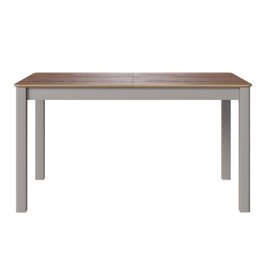 Комплект Стол МАКЛУ-07 МАССИВ 1400(+380)*900, Комплект ножек для стола Айсберг Серый